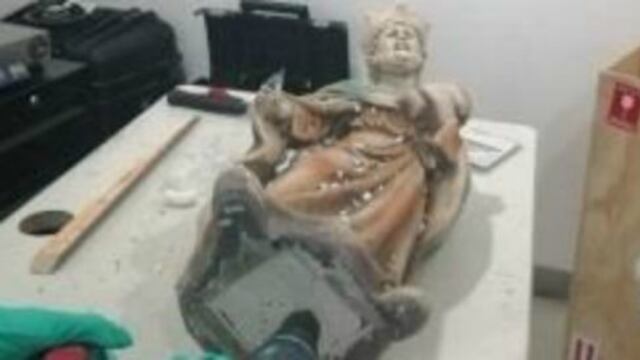 Se decomisaron además 18 bolsas con mariguana