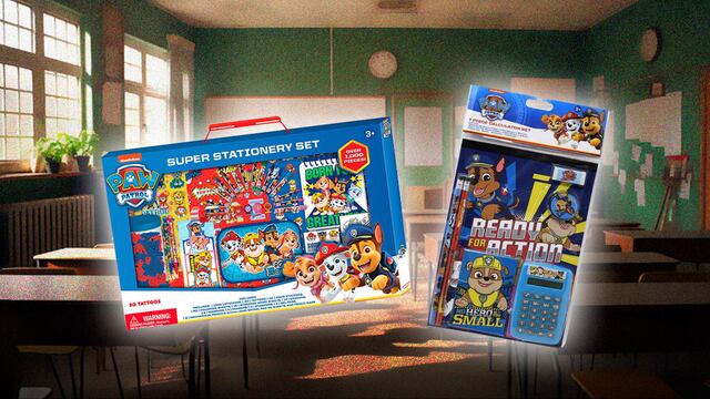 Set de útiles escolares Paw Patrol