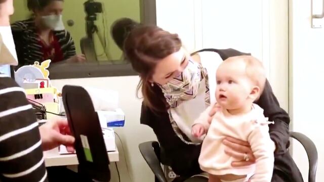 Bebé Liv y su madre