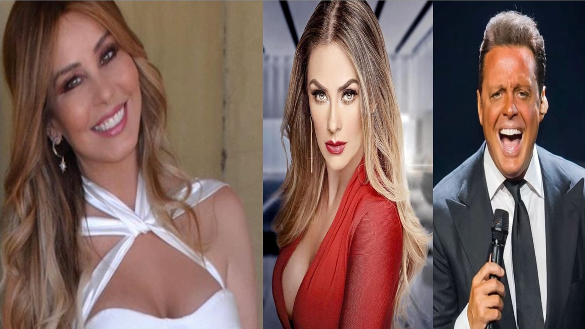 Myrka Dellanos, Luis Miguel y Aracely Arámbula
