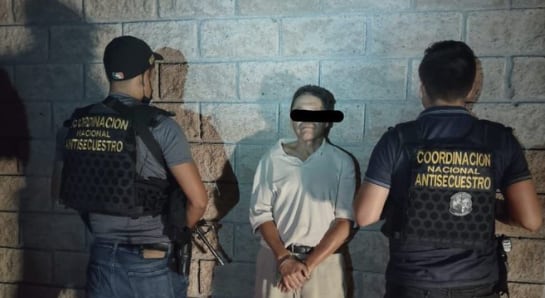 Presunto secuestrador