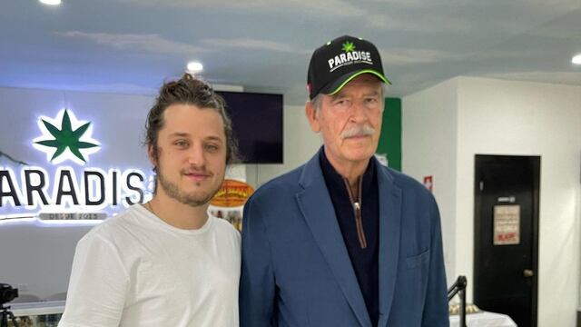 Roberto Martínez y Vicente Fox