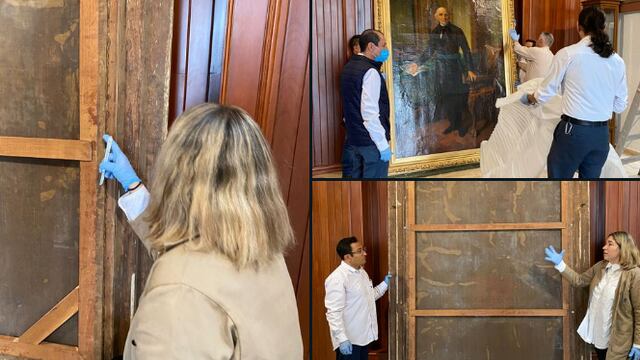 Peritaje sobre restauración de pintura de Miguel Hidalgo