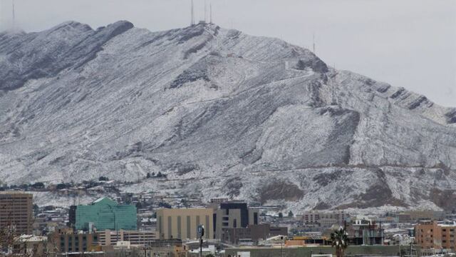 Tormenta invernal en el noroeste de México