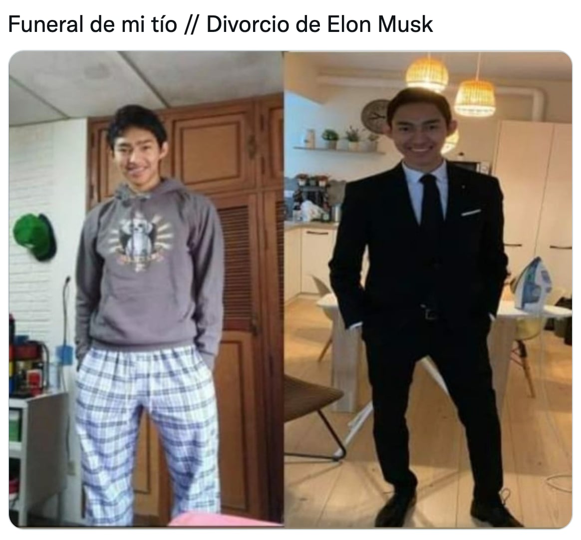 Memes sobre la ruptura entre Elon Musk y Grimes