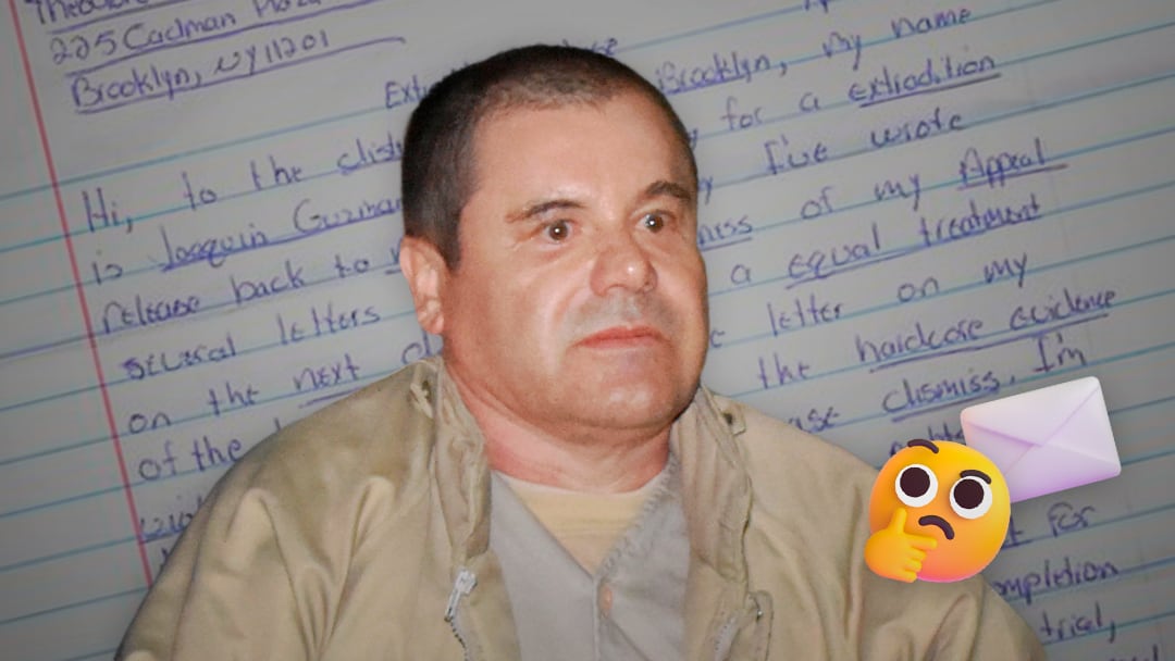 Nueva carta de El Chapo Guzmán