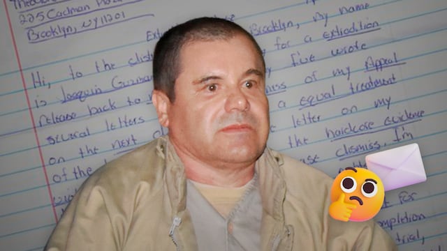 Nueva carta de El Chapo Guzmán