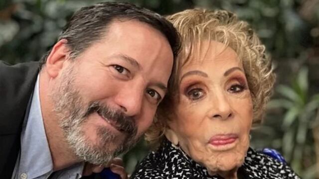 Silvia Pinal y su hijo Luis Enrique Guzmán