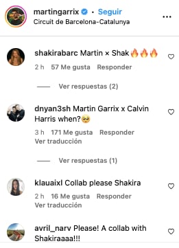 Piden colaboración musical entre Shakira y Martin Garrix