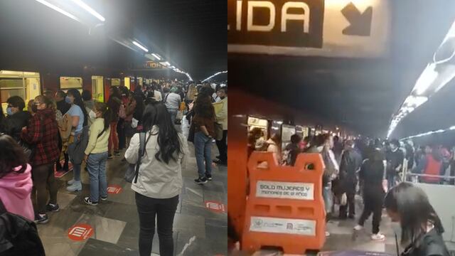 VIDEO: reportan humo en Línea 3 del Metro, estación Potrero