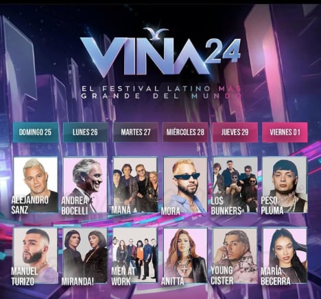 Peso Pluma en Viña del Mar 2024