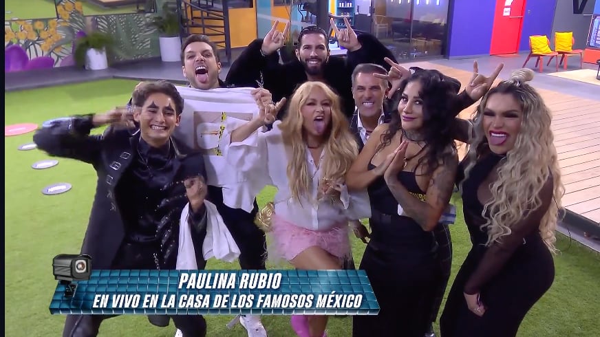 Paulina Rubio en La Casa de los Famosos México