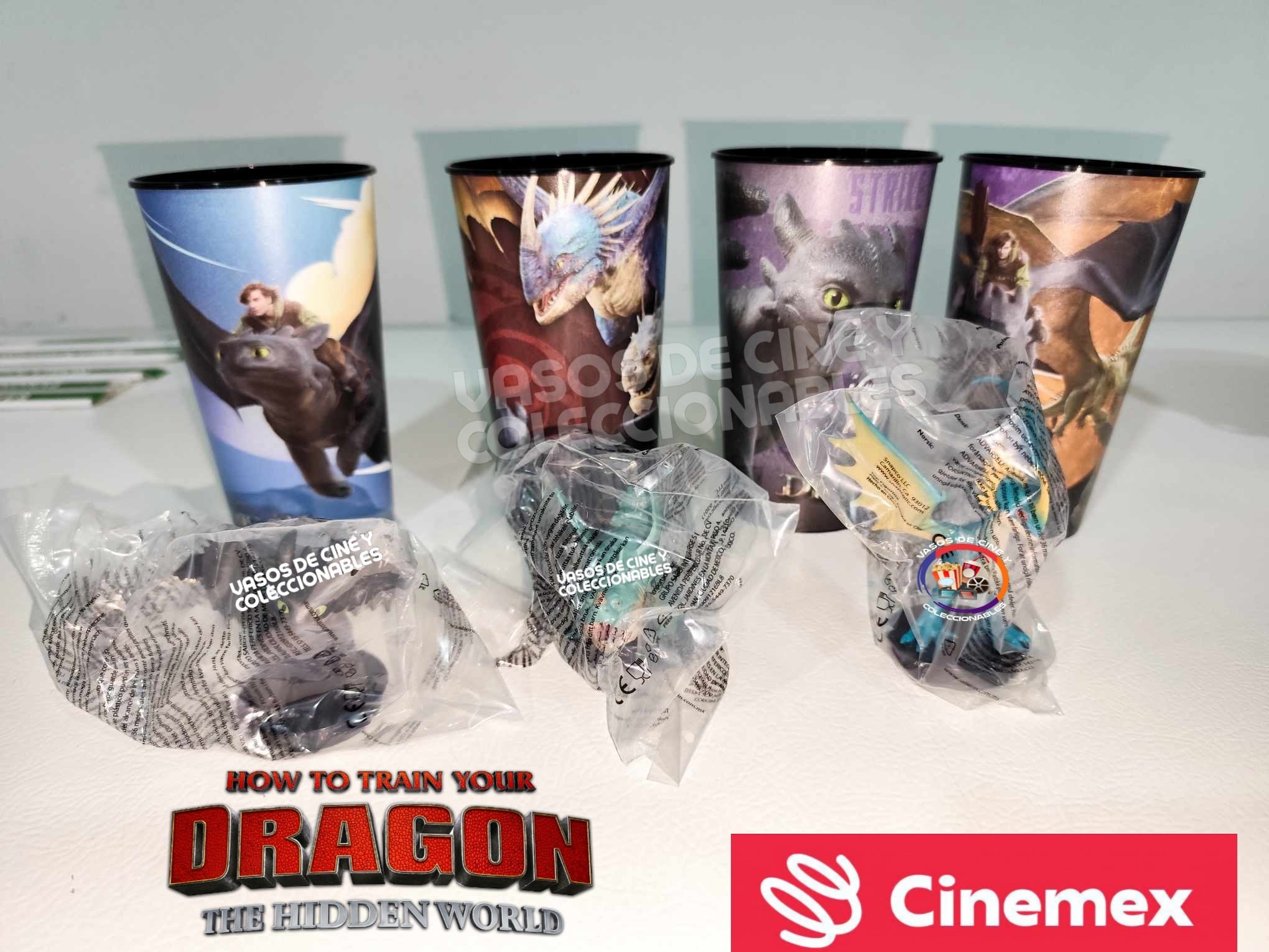 Vasos de Cómo entrenar a tu dragón live action