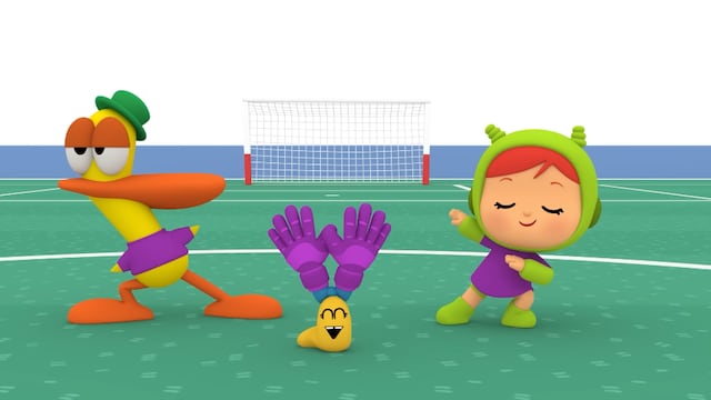 Pocoyó por el cumpleaños de Lionel Messi