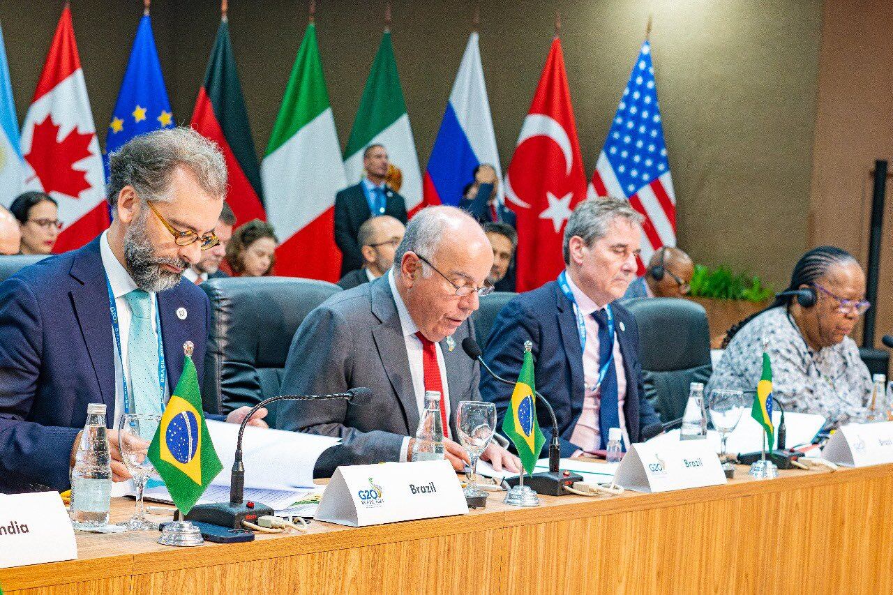 Reunión de cancilleres en la cumbre G20