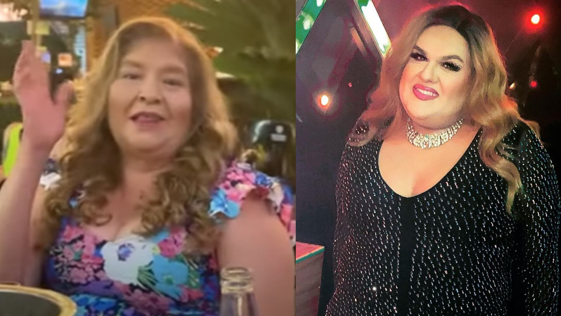 Osvaldo Sierra 'Salma' del clan de Las Perdidas y su mamá.