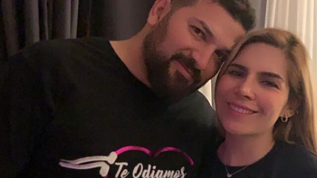 Karla Panini y Américo Garza