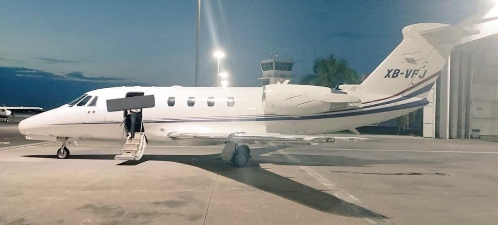 Avión desaparecido en el Golfo de México