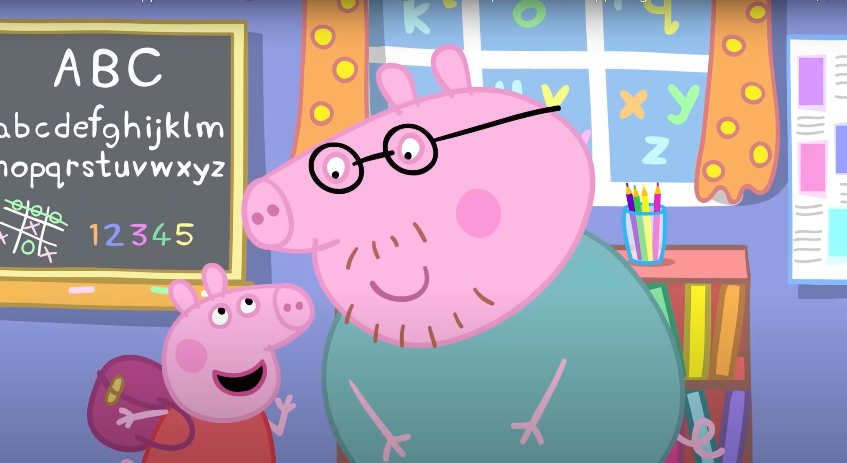 Peppa Pig y George Pig vuelven a la guardería