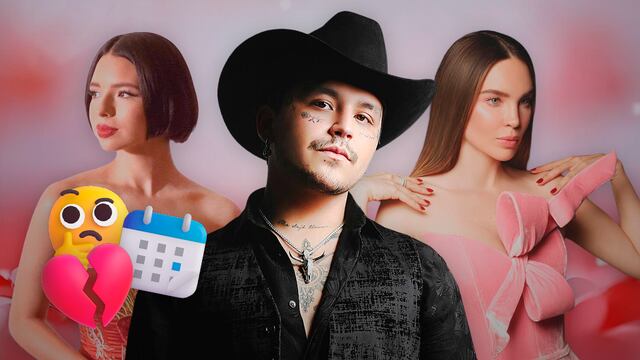 Las fechas de Christian Nodal no concuerdan y hay quienes creen que le fue infiel a Belinda
