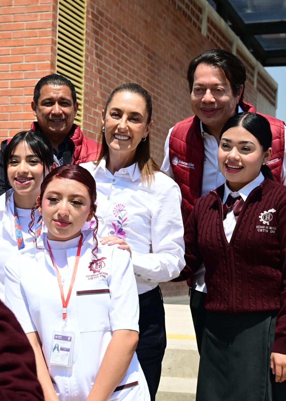 Mario Delgado inaugura nuevos bachilleratos en Edoméx con Claudia Sheinbaum