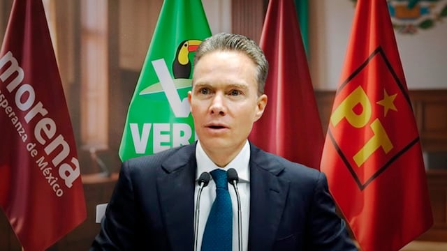 Velasco pide respetar resultados de las encuestas rumbo a 2027; niega ruptura de la alianza Morena, PT y PVEM