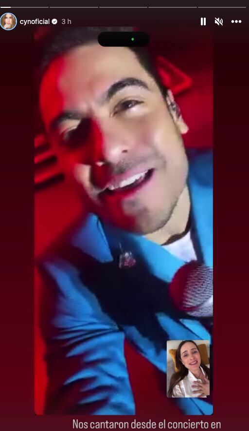 Cynthia Rodríguez llora en videollamada por el tierno detalle de su amado esposo, Carlos Rivera