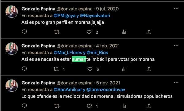 tuits de Gonzalo Espina