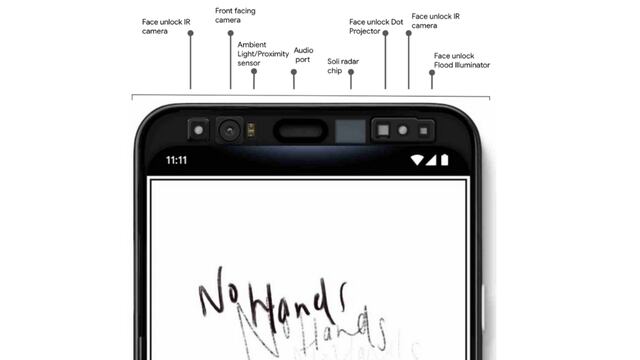 Podrás controlar el Google Pixel 4 sin tocar la pantalla