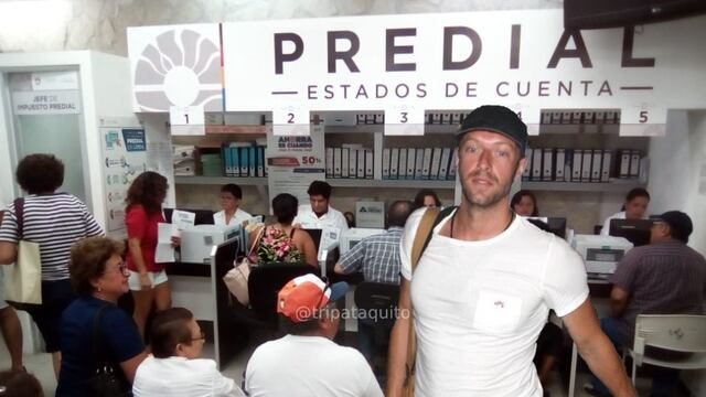 Meme de Chris Martin, vocalista de Coldplay