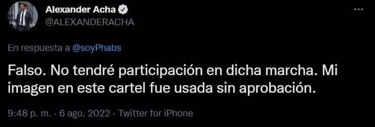 Alexander Acha de La Academia desmiente asistir a protesta por Sonora Grill