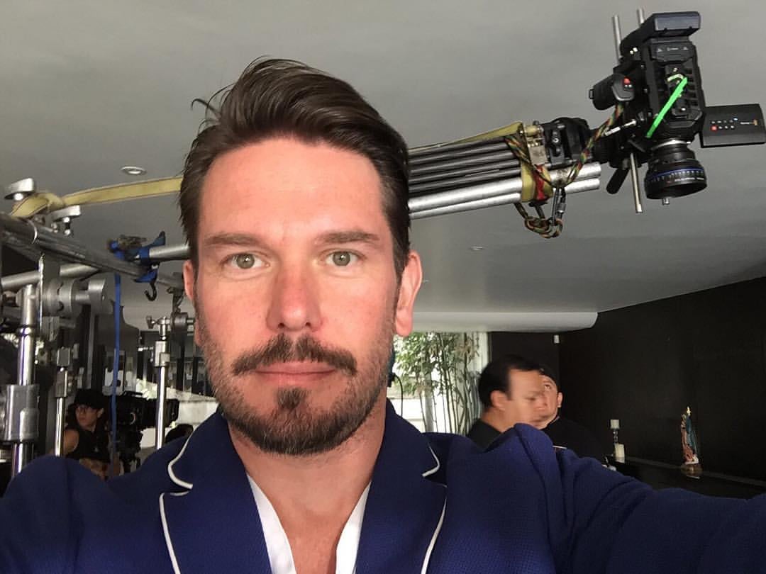 Kristoff Raczynski, crítico de cine y actor ruso.