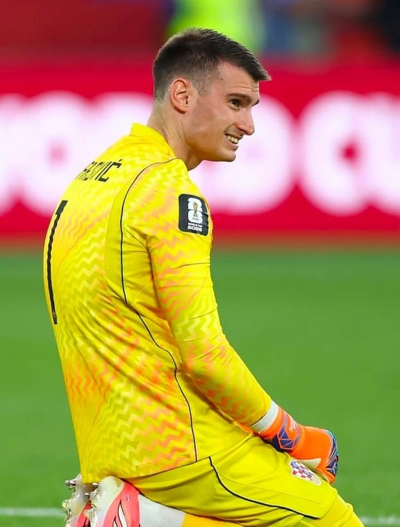 Dominik Livaković, portero de Croacia