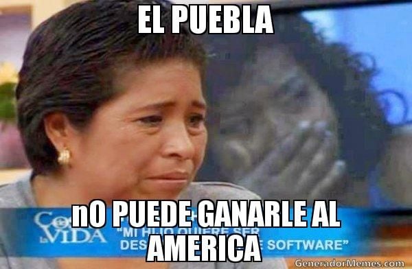 Meme América vs Puebla