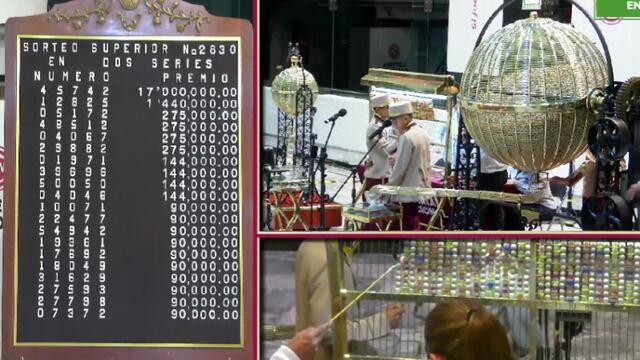 Resultados Sorteo Superior 2830 de Lotería Nacional: Ganadores de hoy 6 de diciembre