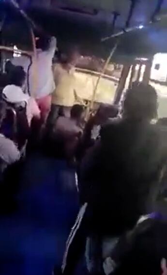 captura de video a presunto ladrón desnudo en Toluca, Edo Méx