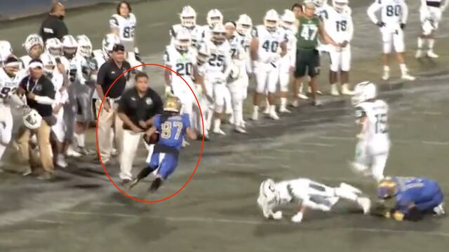 Coach de la ONEFA tacleó a un rival