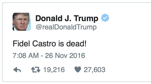 Trump-Castro