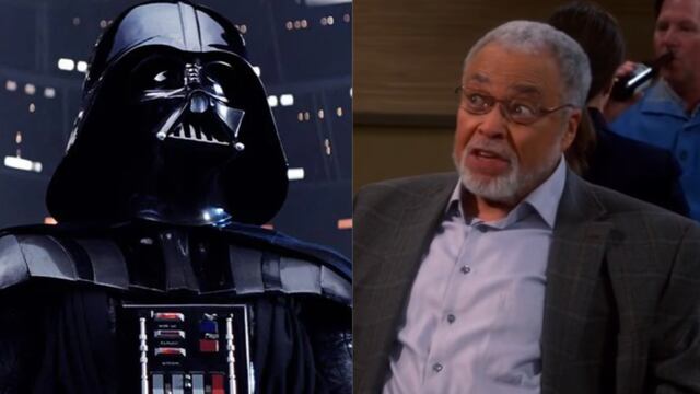 Darth Vader y James Earl Jones