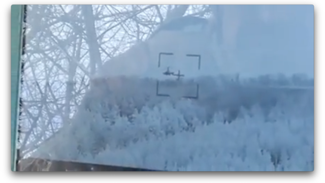 Resistencia de Ucrania tira helicóptero ruso