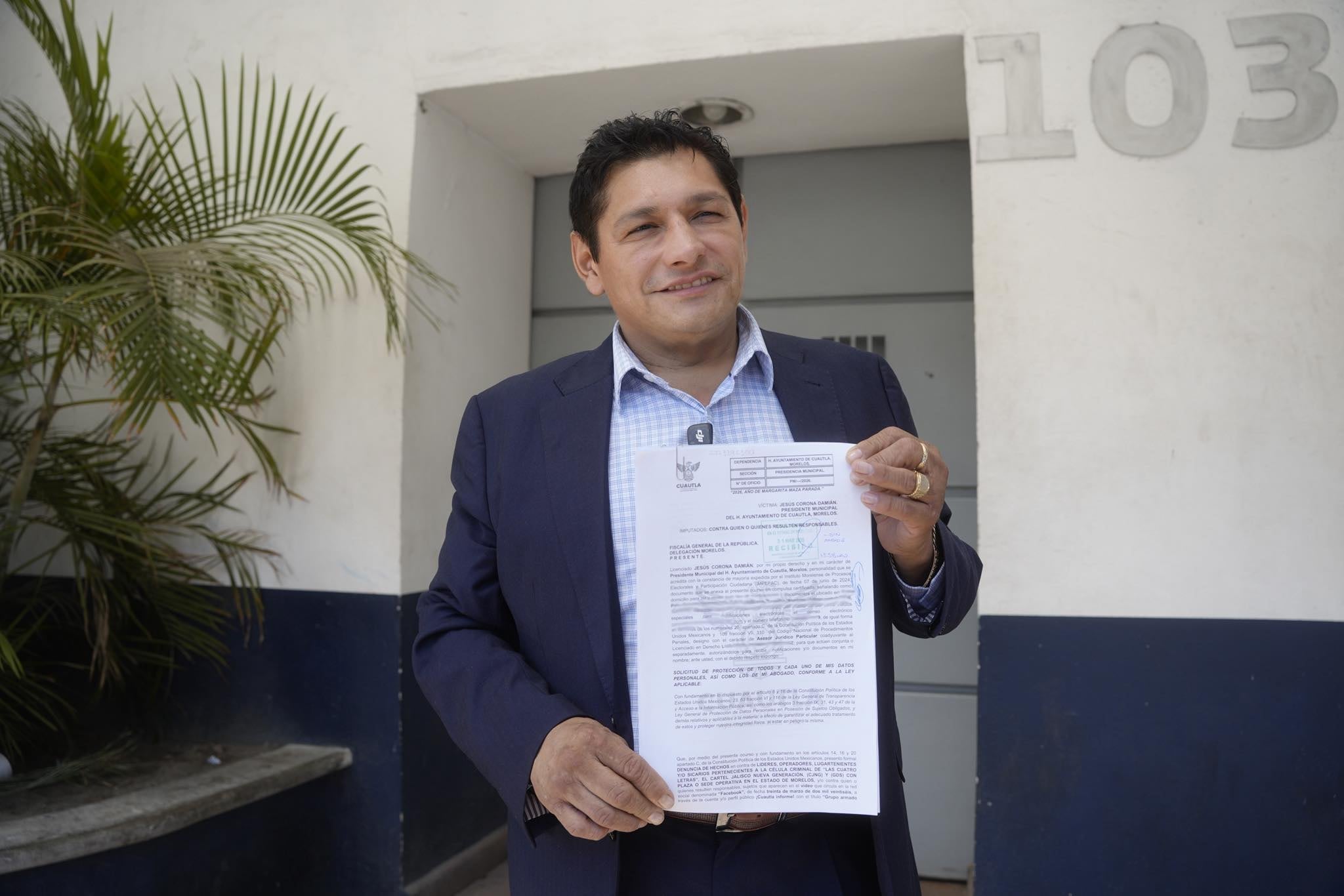 Alcalde de Cuautla rechaza vínculos criminales