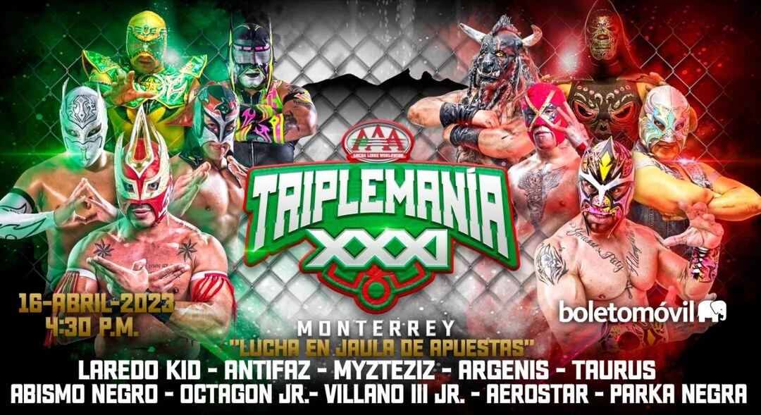 Cartelera Triplemanía 31