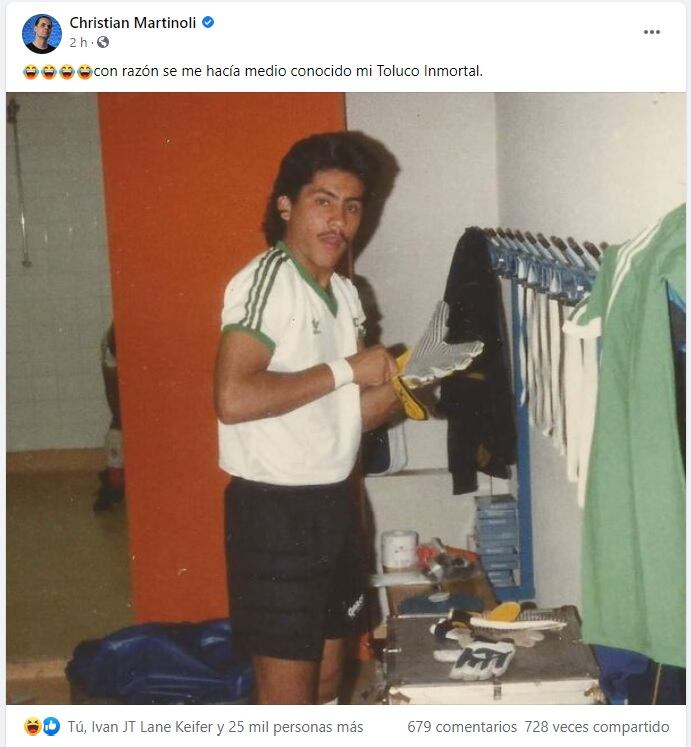 Jorge Campos comparado con el Toluco