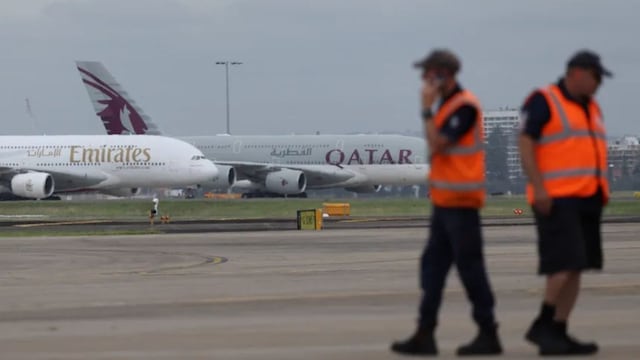 Aeropuertos cerrados en Medio Oriente