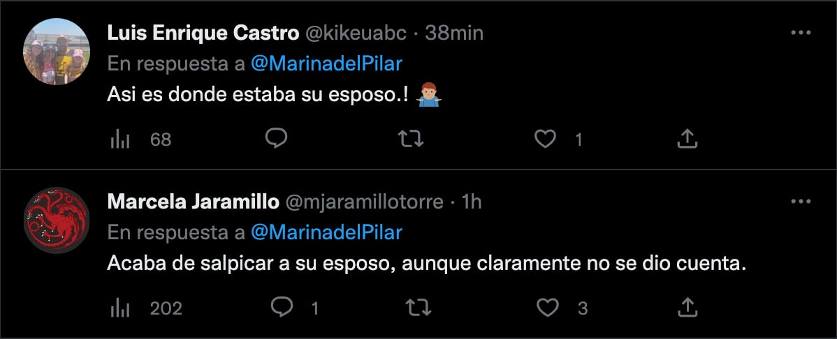 Marina del Pilar se sube al tren de Shakira y la critican