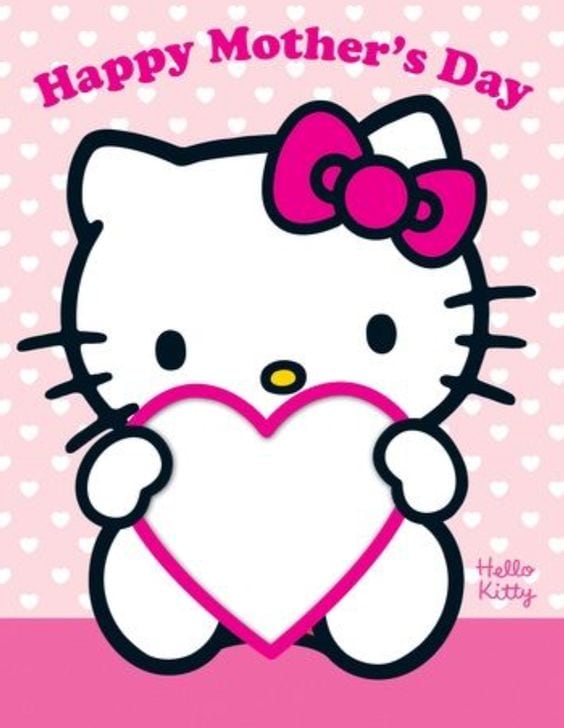 Tarjetas de Hello Kitty para el Día de las Madres
