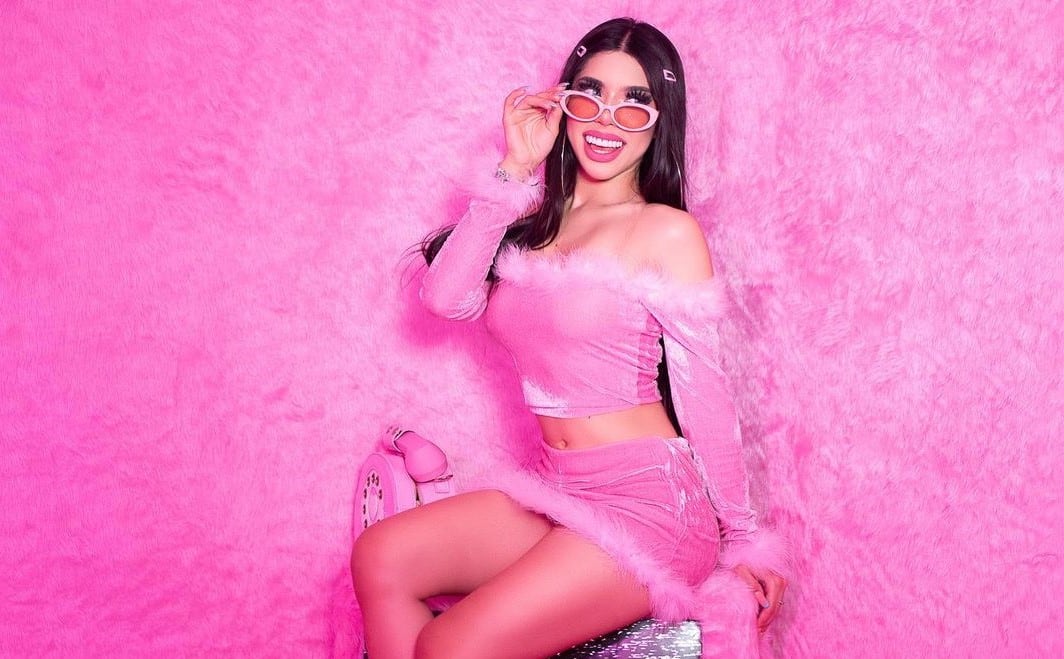 Yeri Mua, candidata a reina del Carnaval de Veracruz