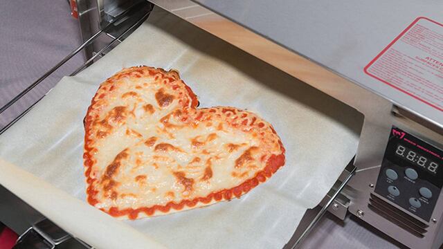 Pizza hecha con Chef 3D.