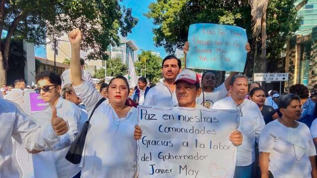 Tabasco: ciudadanos marchan y exigen que acabe la violencia en el estado
