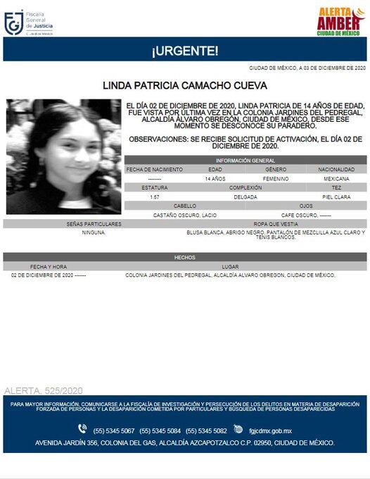 Ficha de búsqueda de Linda